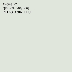 #E0E6DC - Periglacial Blue Color Image