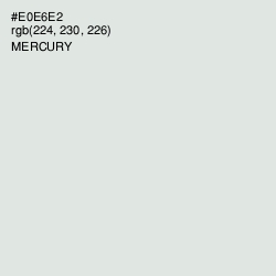 #E0E6E2 - Mercury Color Image