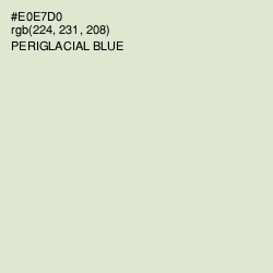 #E0E7D0 - Periglacial Blue Color Image