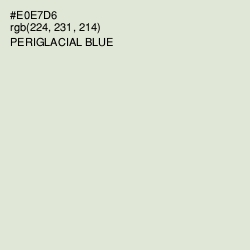 #E0E7D6 - Periglacial Blue Color Image