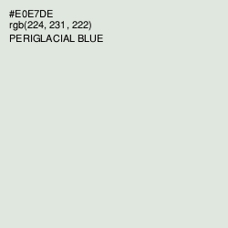 #E0E7DE - Periglacial Blue Color Image