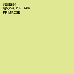 #E0E894 - Primrose Color Image