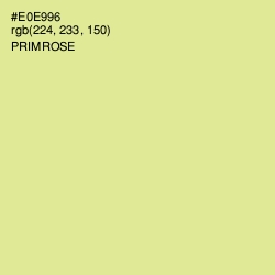 #E0E996 - Primrose Color Image