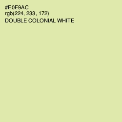 #E0E9AC - Double Colonial White Color Image