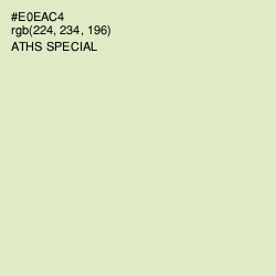 #E0EAC4 - Aths Special Color Image