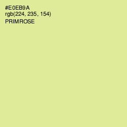 #E0EB9A - Primrose Color Image