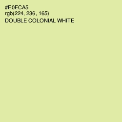 #E0ECA5 - Double Colonial White Color Image