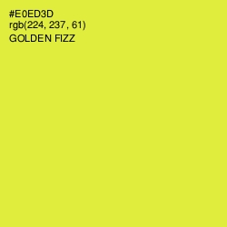 #E0ED3D - Golden Fizz Color Image