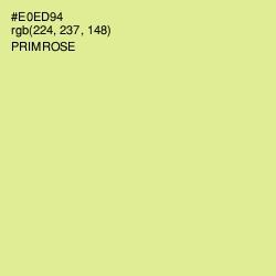 #E0ED94 - Primrose Color Image