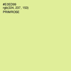 #E0ED99 - Primrose Color Image