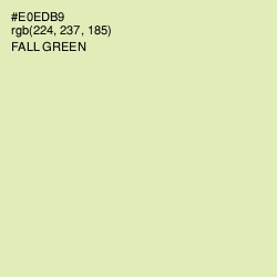 #E0EDB9 - Fall Green Color Image