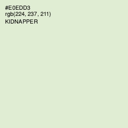 #E0EDD3 - Kidnapper Color Image