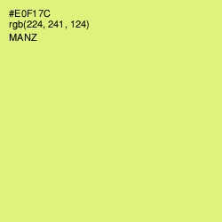 #E0F17C - Manz Color Image