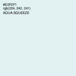 #E0F2F1 - Aqua Squeeze Color Image