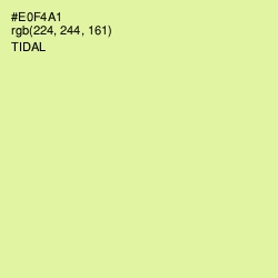 #E0F4A1 - Tidal Color Image