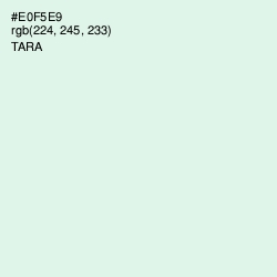 #E0F5E9 - Tara Color Image