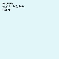 #E0F6F8 - Polar Color Image