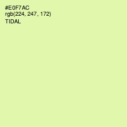 #E0F7AC - Tidal Color Image