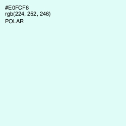 #E0FCF6 - Polar Color Image