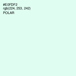 #E0FDF2 - Polar Color Image