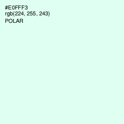 #E0FFF3 - Polar Color Image