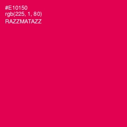 #E10150 - Razzmatazz Color Image