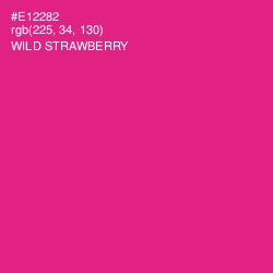 #E12282 - Wild Strawberry Color Image