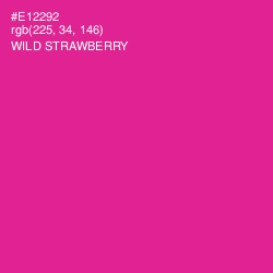 #E12292 - Wild Strawberry Color Image