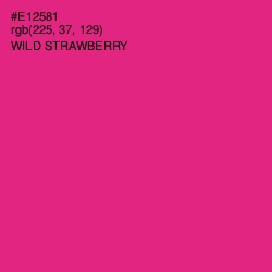 #E12581 - Wild Strawberry Color Image