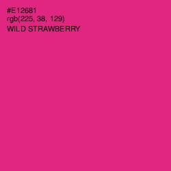 #E12681 - Wild Strawberry Color Image