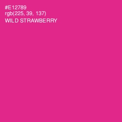 #E12789 - Wild Strawberry Color Image