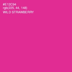 #E12C94 - Wild Strawberry Color Image