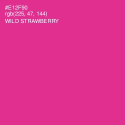 #E12F90 - Wild Strawberry Color Image