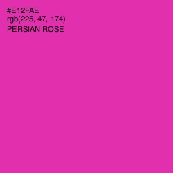 #E12FAE - Persian Rose Color Image