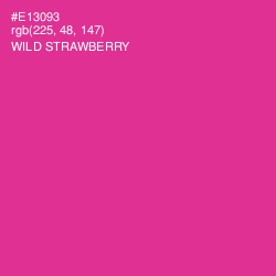 #E13093 - Wild Strawberry Color Image