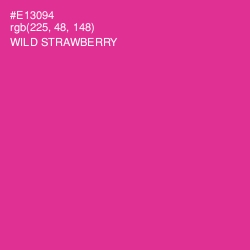 #E13094 - Wild Strawberry Color Image