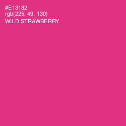 #E13182 - Wild Strawberry Color Image