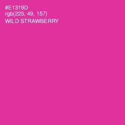 #E1319D - Wild Strawberry Color Image