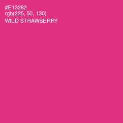#E13282 - Wild Strawberry Color Image