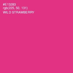 #E13283 - Wild Strawberry Color Image