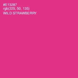 #E13287 - Wild Strawberry Color Image