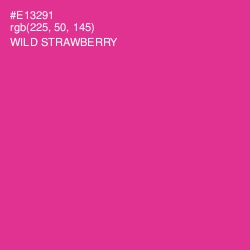 #E13291 - Wild Strawberry Color Image