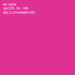 #E13294 - Wild Strawberry Color Image