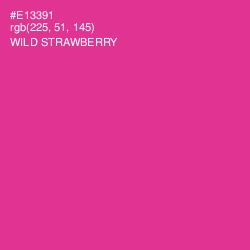 #E13391 - Wild Strawberry Color Image