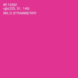 #E13392 - Wild Strawberry Color Image