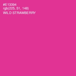 #E13394 - Wild Strawberry Color Image