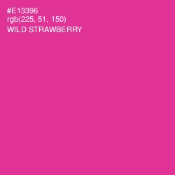 #E13396 - Wild Strawberry Color Image