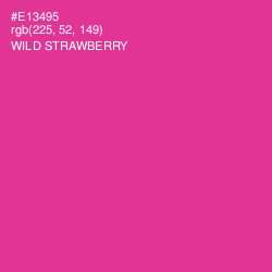 #E13495 - Wild Strawberry Color Image