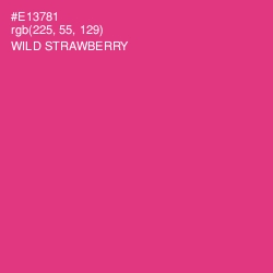 #E13781 - Wild Strawberry Color Image