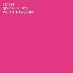 #E13981 - Wild Strawberry Color Image